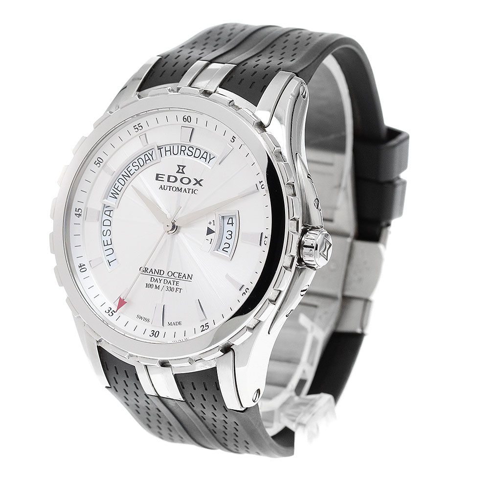 エドックス EDOX 83006-3-AIN グランドオーシャン デイデイト 自動巻き メンズ_915397