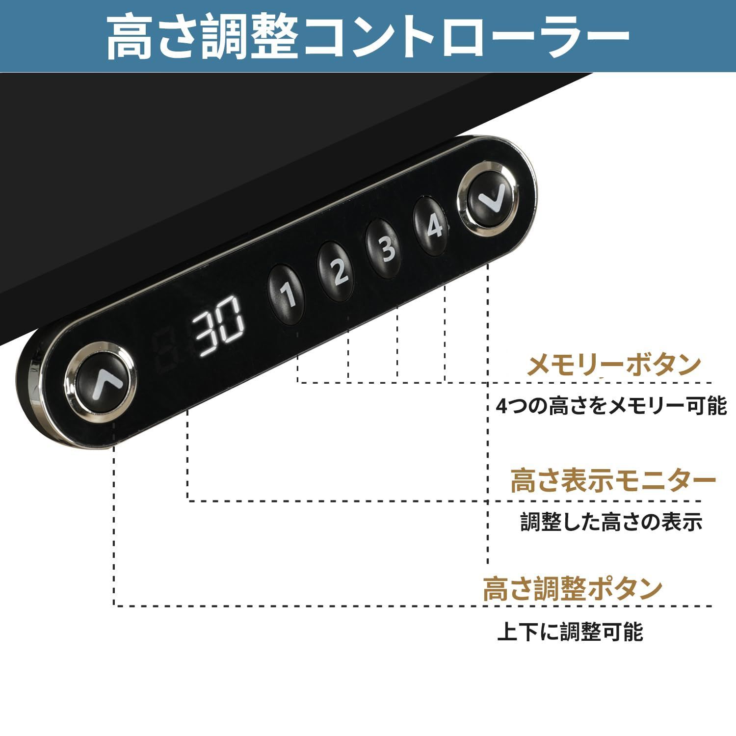 数量限定】80CM×60CM 電動昇降式机 サイドデスク 昇降式机 ベッド
