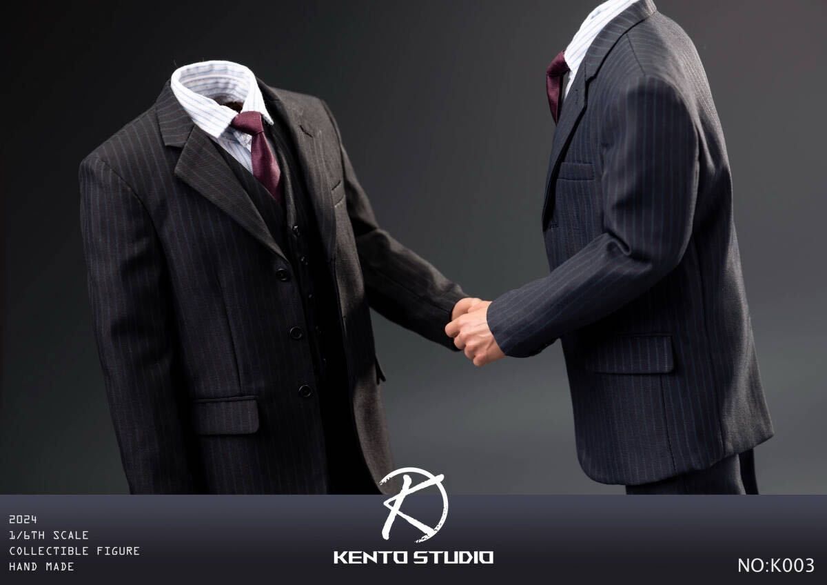 Kento Studio 1/6 ブルース専用 スーツセット ブルー.Ver 未開封新品