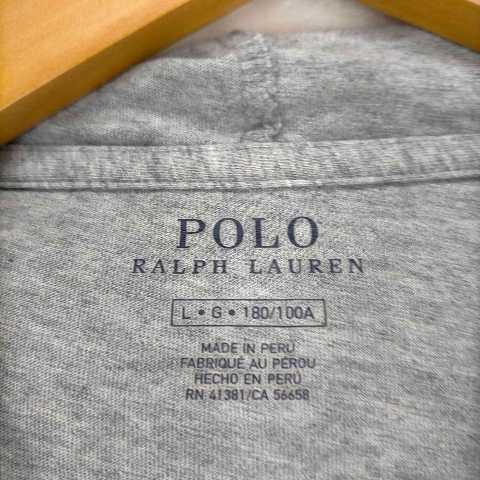 ポロラルフローレン POLO RALPH LAUREN ポニー刺繍プルーオーバーパーカー メンズ JPN：L 