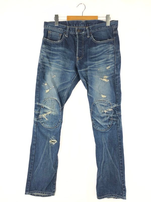 メンズ glamb グラム PATCH DENIM PANTS パッチデニムパンツ ジーンズ ボトムス 153-250228-ki-10-TAG