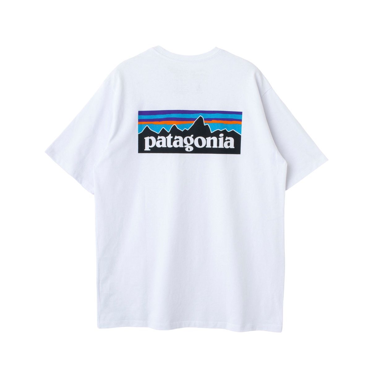 新品タグ付 Patagonia パタゴニア 半袖 Tシャツ 白 ホワイト P-6ロゴ ...