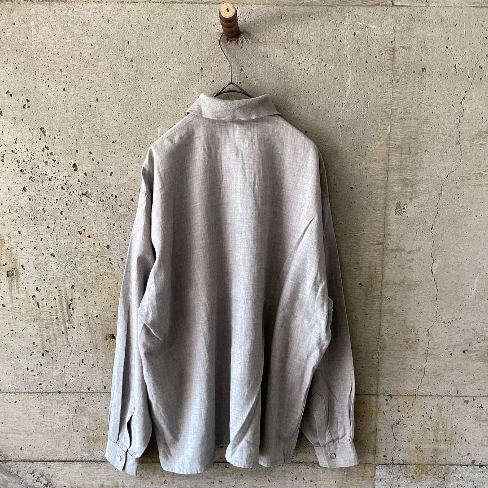 ラコステ フランス製LACOSTEグレーシャツ - メルカリ