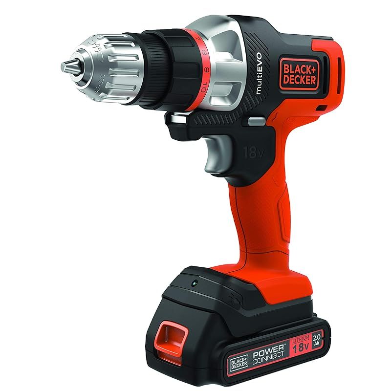 オンライン 商品 ブラックアンドデッカー BLACK DECKER 18V マルチツール EVO185E1 コードレス 電動工具 DIY用 インパクトドライバー ドリルドライバー 丸ノコ ジグソー レシプロソーを1台で ビット バッテリー 付き 1