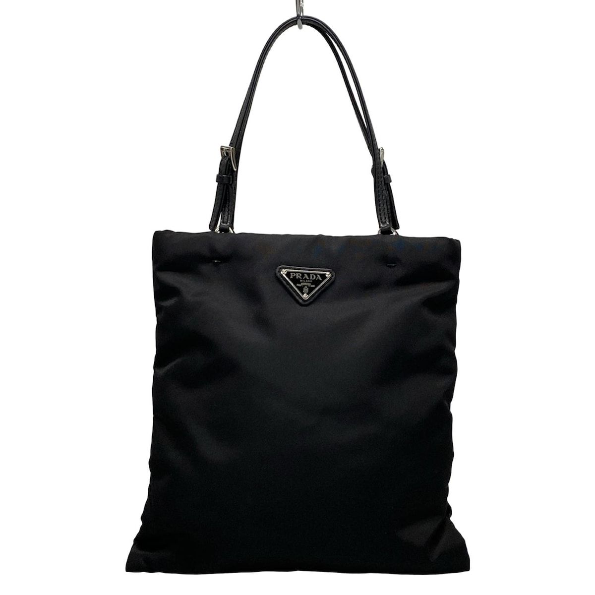PRADA プラダ ハンドバッグ - 1BA252 黒 レザー