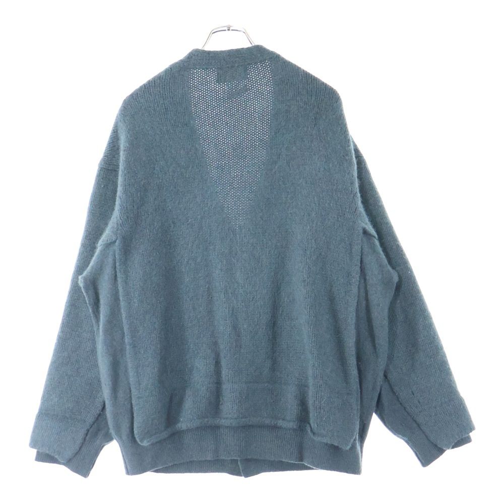 【美品】YOKE カーディガン サイズ2 グリーン YOKE ヨーク カーディガン 2(M位) 緑 【古着】