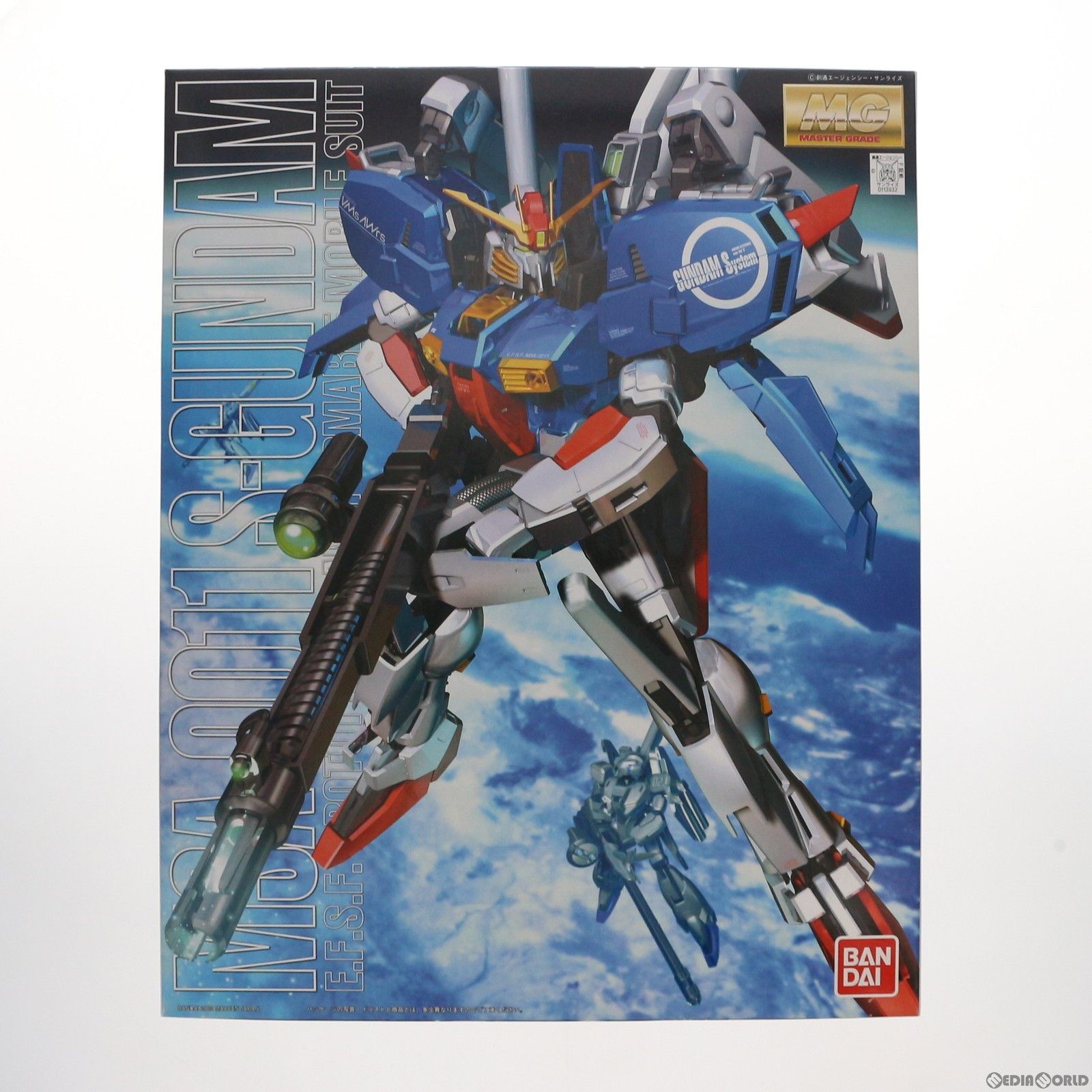 MG 1|100 MSA-0011 Sガンダム スペリオルガンダム ガンダム センチネル プラモデル 0113932 バンダイ