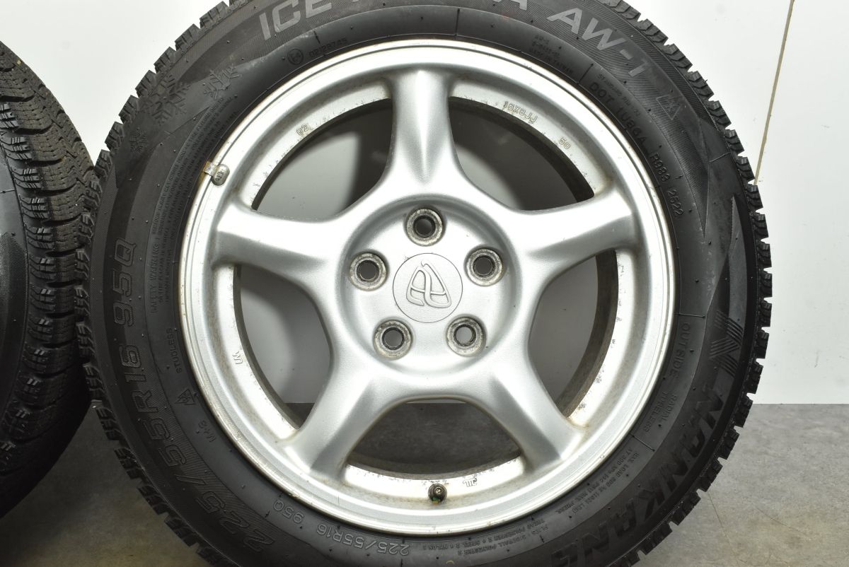 希少品 バリ溝】マツダ FD3S アンフィニ RX-7 前期 純正 16in 8J +50