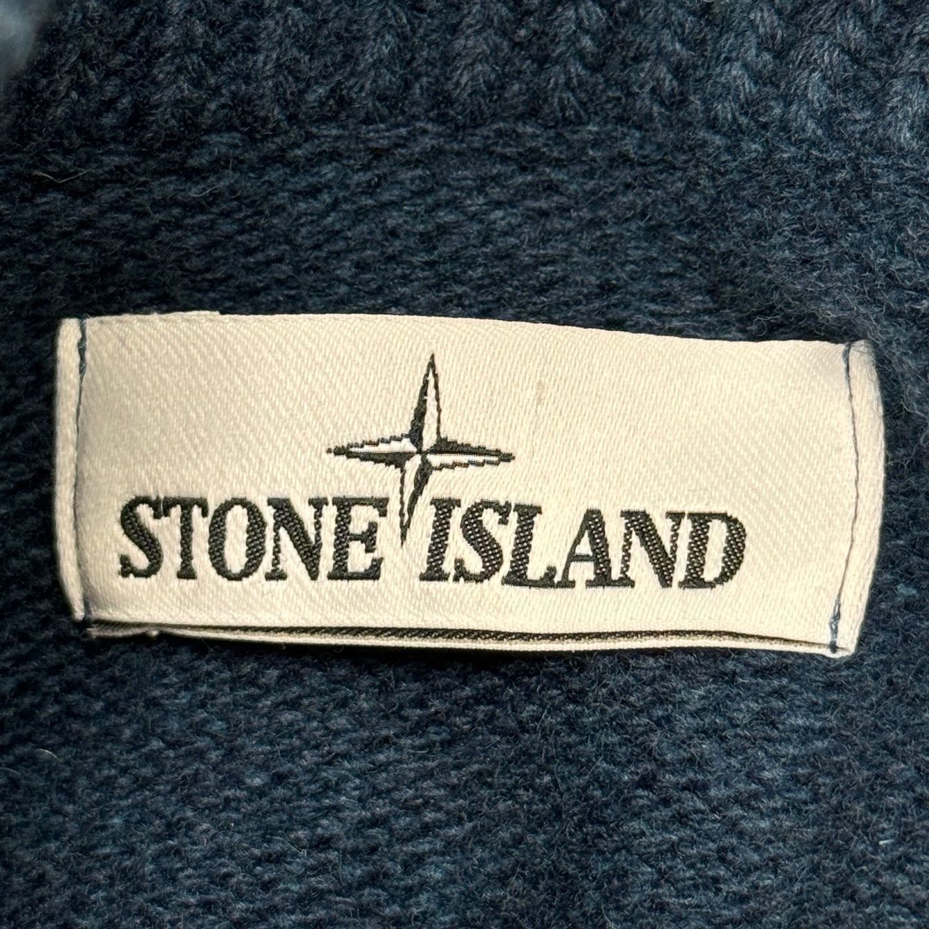 STONE ISLAND スタンドカラー 腕章 ニットブルゾン ジップアップ