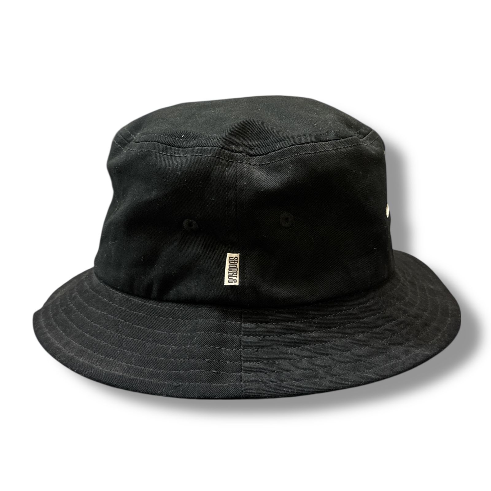 S DOUBLE SHAWN BUCKET HAT エスダブル バケットハット S/DOUBLE Shawn Bucket Hat - Black エスダブル ショーン