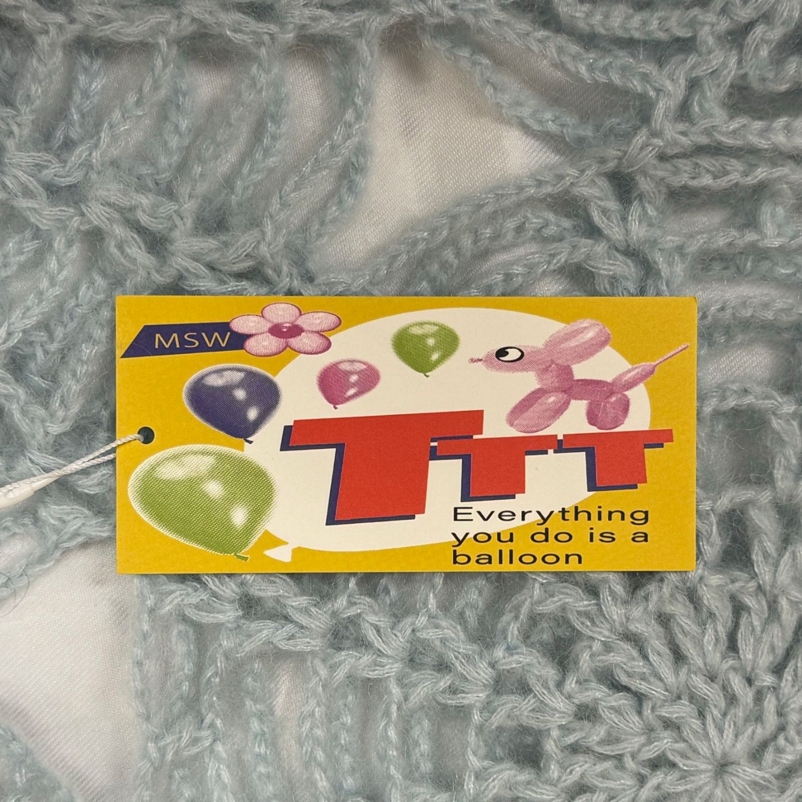 ティーTTT_MSW  Spider Handmade Knit スパイダー ニット