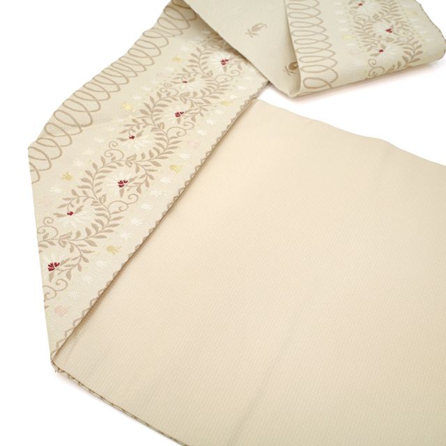 キューピッド 天使 エンジェル 西陣織 九寸名古屋帯 金糸 新品未使用品 正絹 キューピッド 天使 エンジェル 西陣織 九寸名古屋帯 金糸 新品未使用品