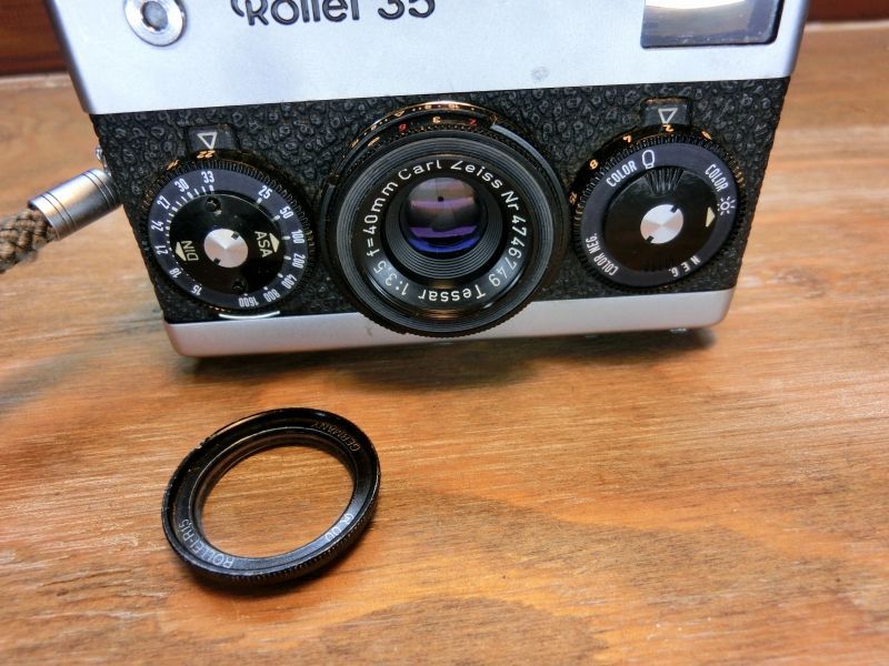 【露出計Ok・動作〇】Rollei 35 フィルムカメラ Germany ✨希少✨シャッターOK✨露出計OK✨Rollei 35 ドイツ製 フィルム