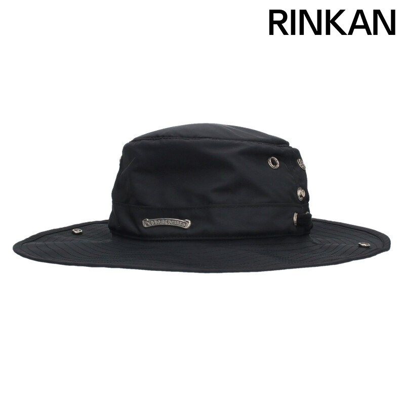 未使用品　クロムハーツ CRANK BAIT レザーブレードデニムハット L Chrome Hearts - クロムハーツ CRANK BAIT レザーブレードデニム