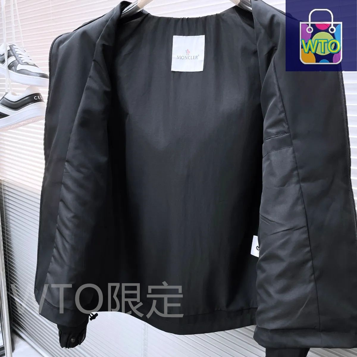 完売品⭐25SS新作 MONCLER ナイロンジャケット ブラック 14A 新品】MONCLER （モンクレール） ナイロンジャケット ブラック