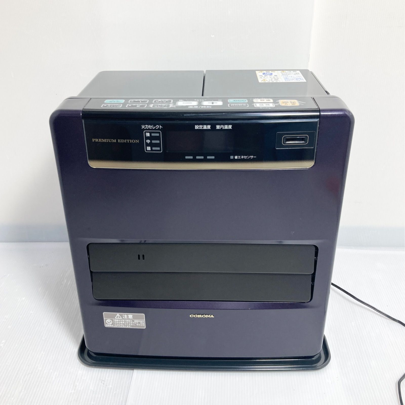 コロナ CORONA 石油ファンヒーター 木造10畳まで|コンクリート13畳まで WZシリーズ アーバンブラウン FH-WZ3618BY 2018年製