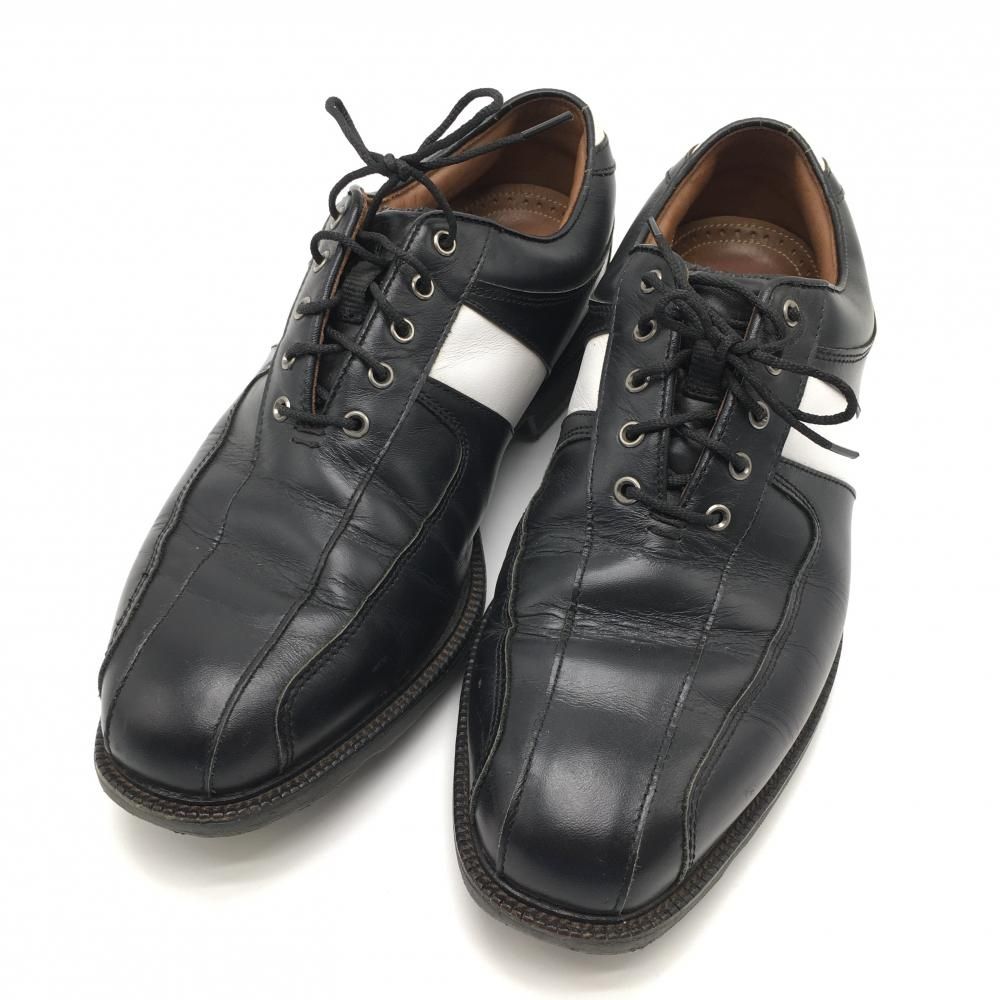 超美品 フットジョイ ゴルフシューズ アイコンブラック 52032J 約27cm FOOTJOY フットジョイ アイコンブラック ゴルフ シューズ ウエア