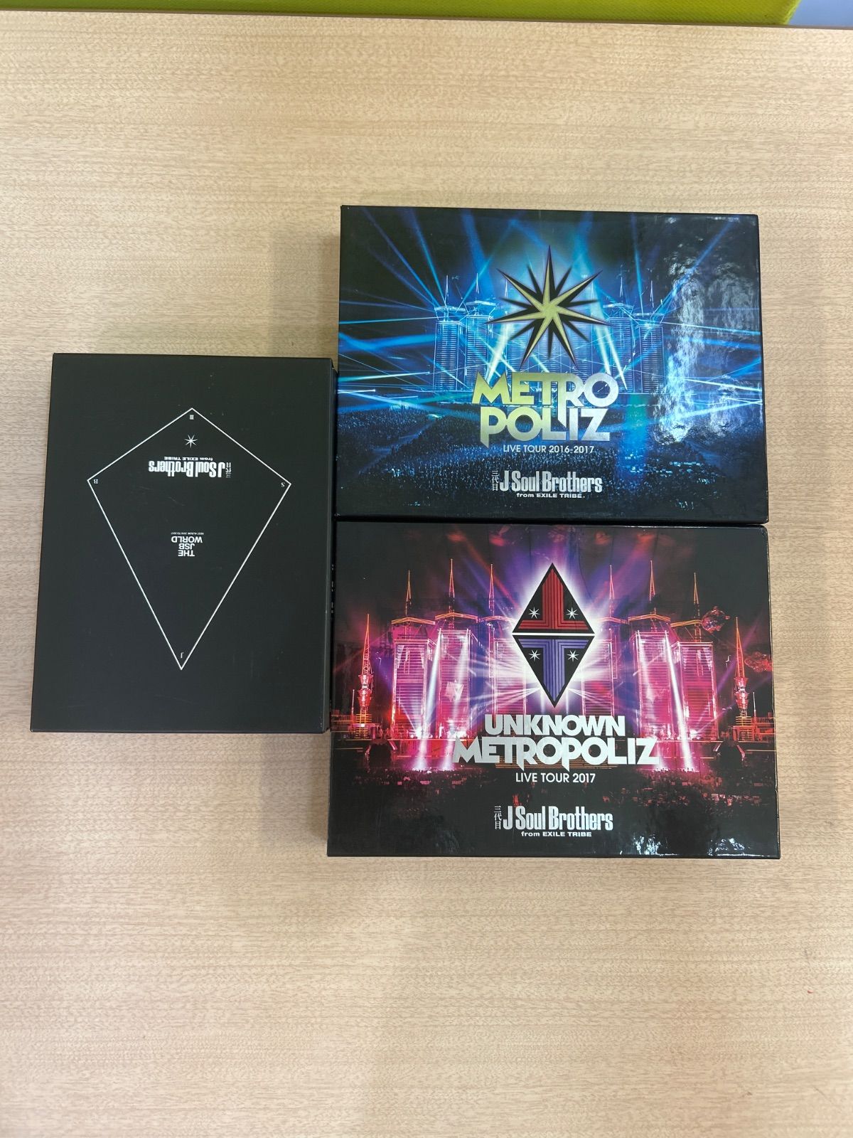 中古】三代目 J Soul Brothers DVD 3本セット🎶ベスト＋ライブ