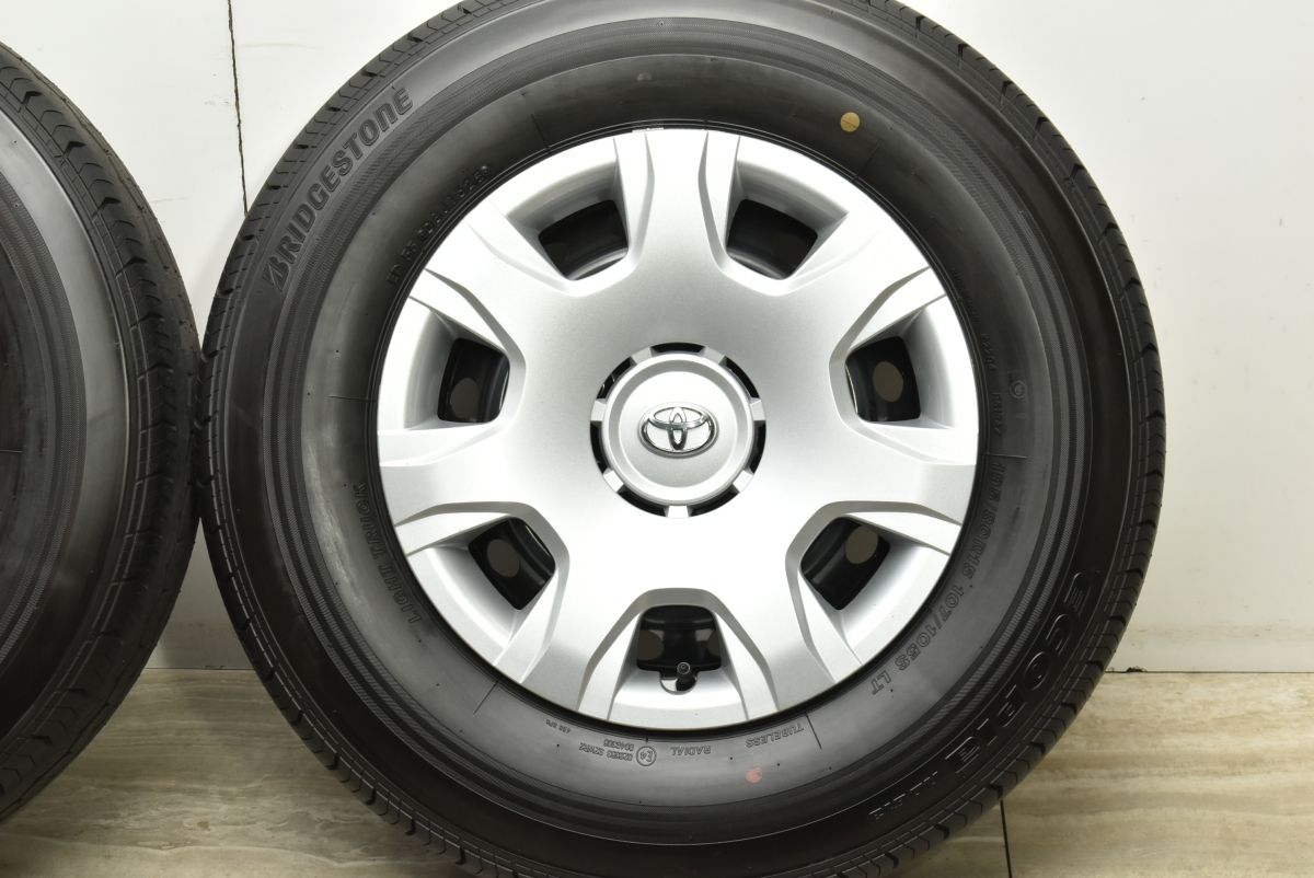 さ*な様 新車外し　ハイエース 2025年制　ブリヂストン　195/80R15 トヨタ 【2025年製 新車外し品】トヨタ 200系 ハイエース 純正