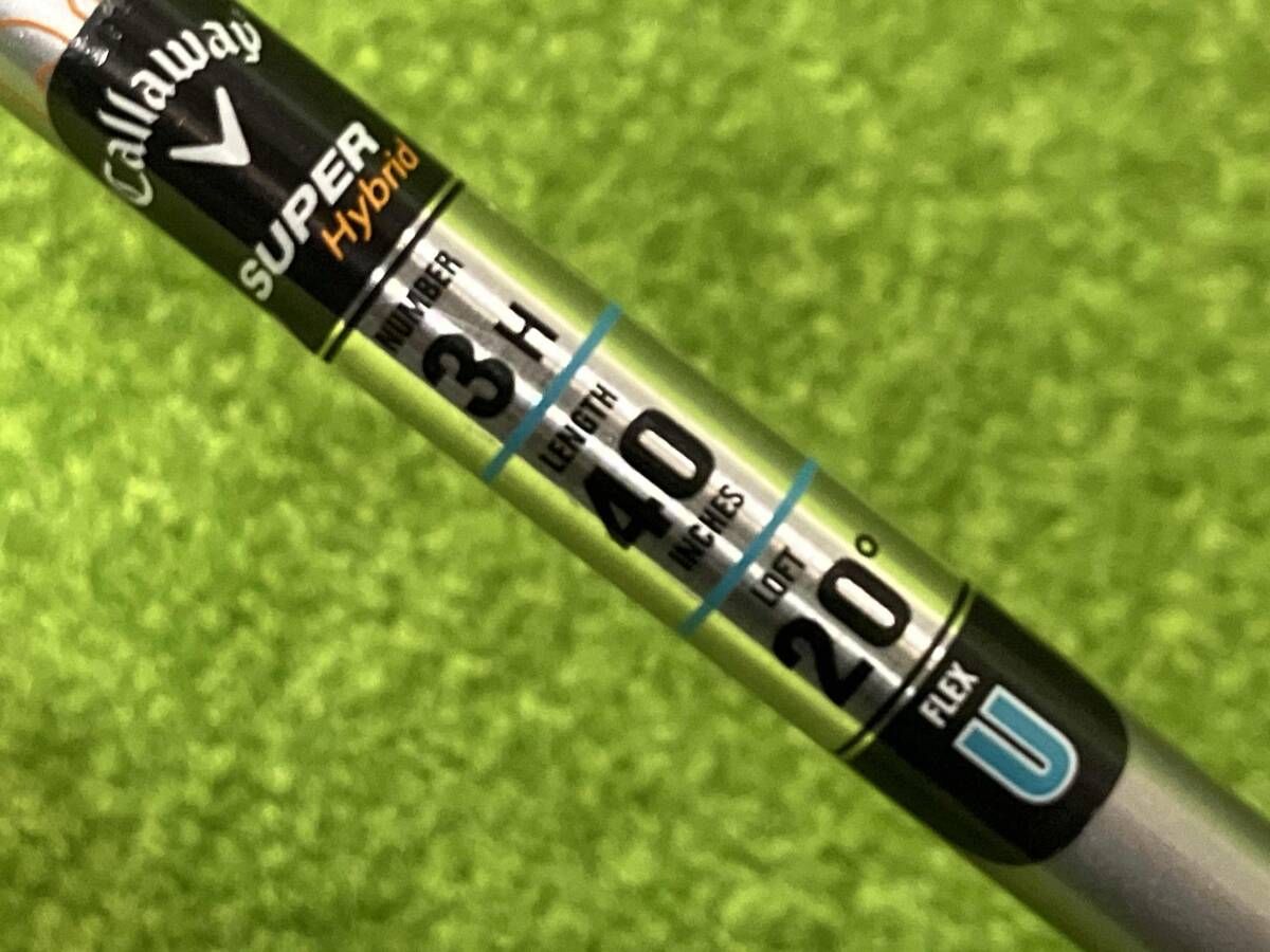 callaway super hybrid ロフト 20 キャロウェイ 2020 ヘッドのみ
