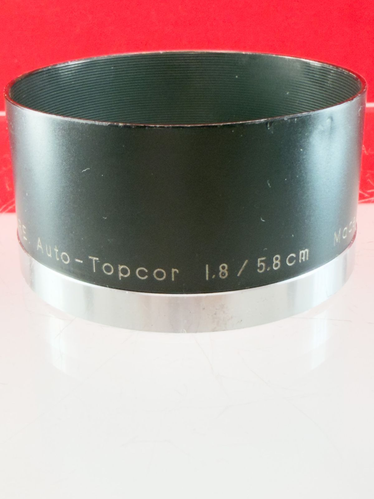 トップ TOKYOU KOGAKU 東京光学 RE. Auto-Topcor 58mm F1.8 Hood, Cap