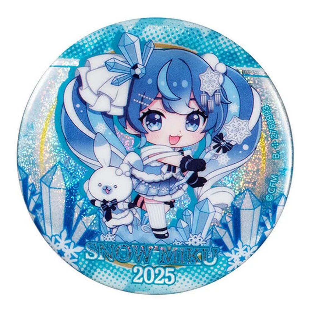 グッズ]SNOW MIKU 2025 ランダムキラキラ缶バッジ｜SNOW MIKU 2025