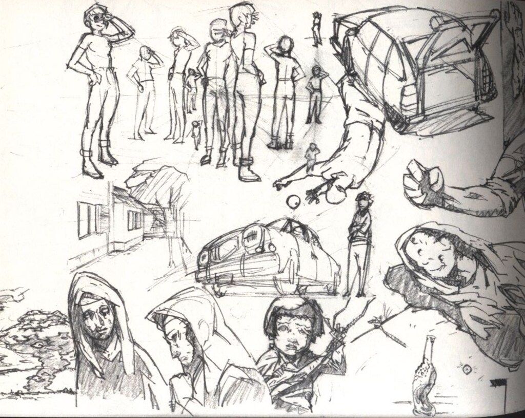 TRIGGER 芳垣祐介原画展 芳垣祐介 The Art of YUSUKE YOSHIGAKI