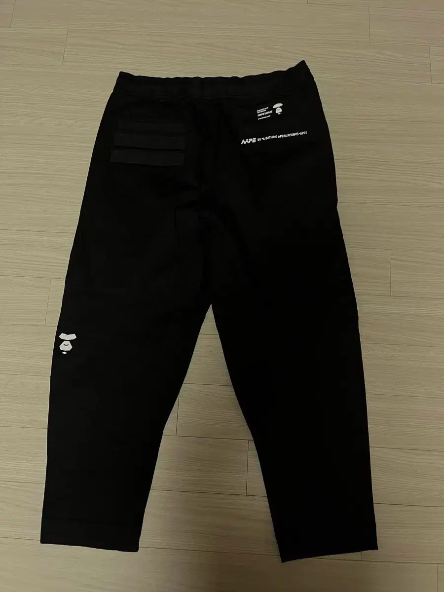 M A BATHING APE アベイシングエイプ ブラックパンツ