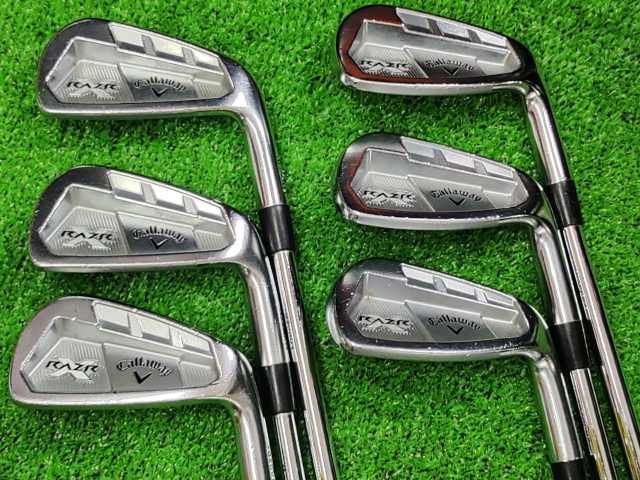 滝野□激安[467] アイアンセット キャロウェイ RAZR X FORGED/DG(JP) 6本セット/S300/26 - メルカリ