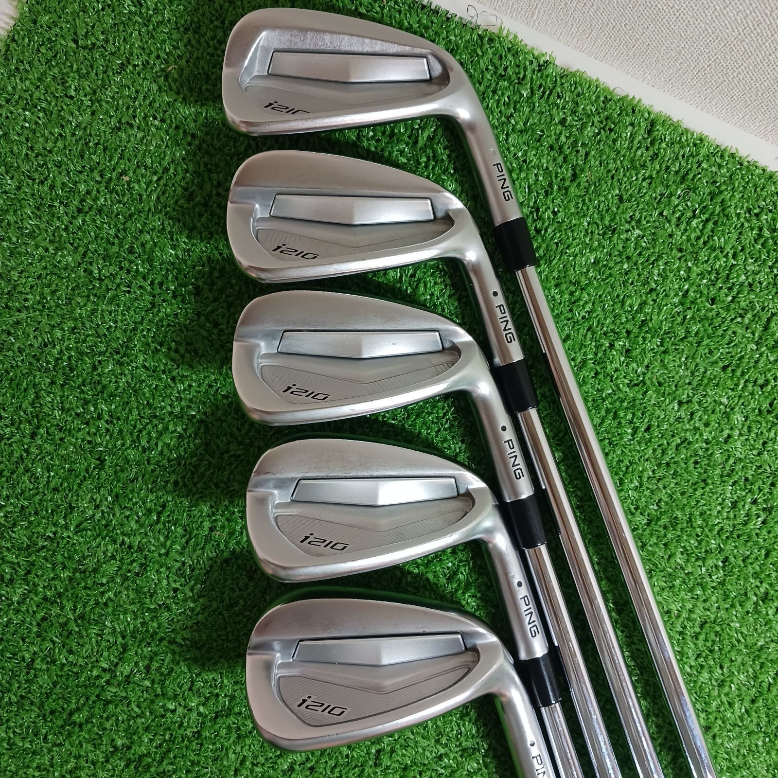 PING i210 アイアンセット 5本セット カーボンシャフト i（PING） ピン PING i210 アイアン 黒ドット #5-Pw 6本セット