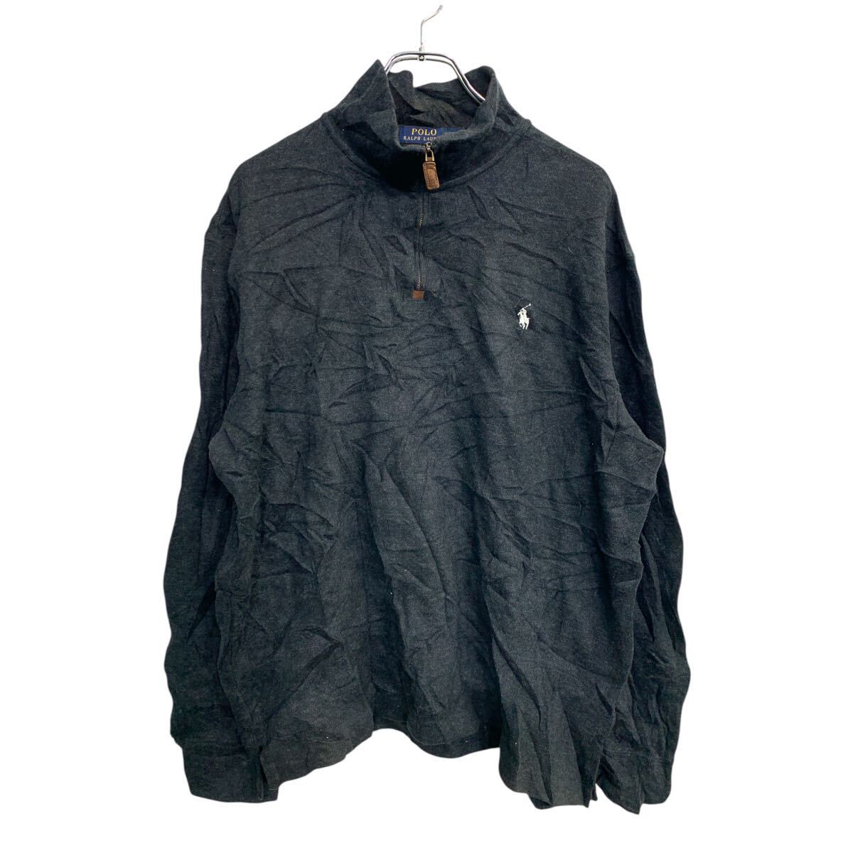 【美品】POLO RALPH LAUREN ハーフジップ ニット セーター L POLO RALPH LAUREN（ポロ・ラルフローレン） ポロ ラルフローレン