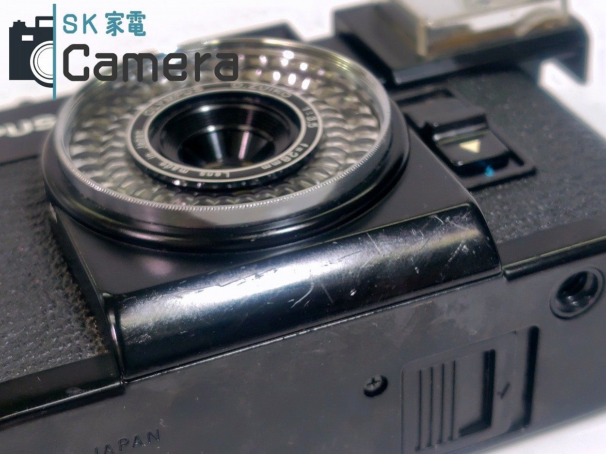 OLYMPUS PEN EF D.ZUIKO 28mm F3.5 赤ベロ ストロボ 動作 オリンパス  