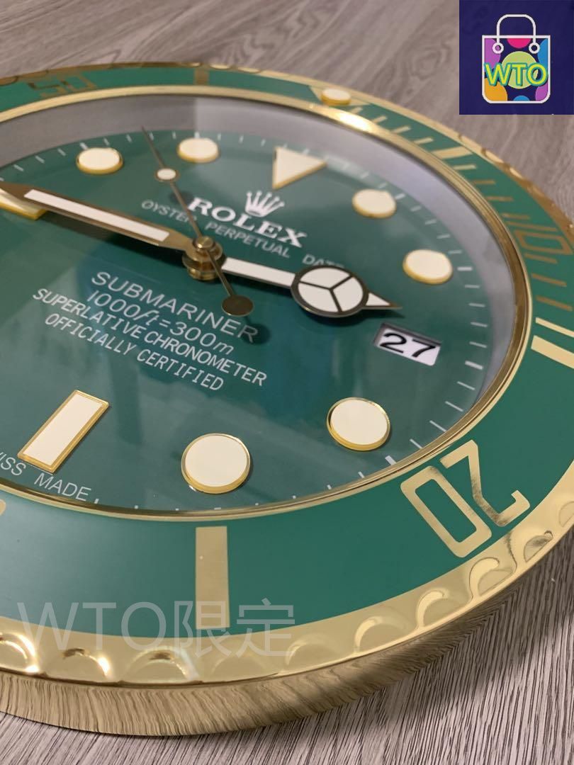 ロレックス ROLEX 掛け時計 サブマリーナグリーン-WTO輸入 NEXPOTALLINN_EU