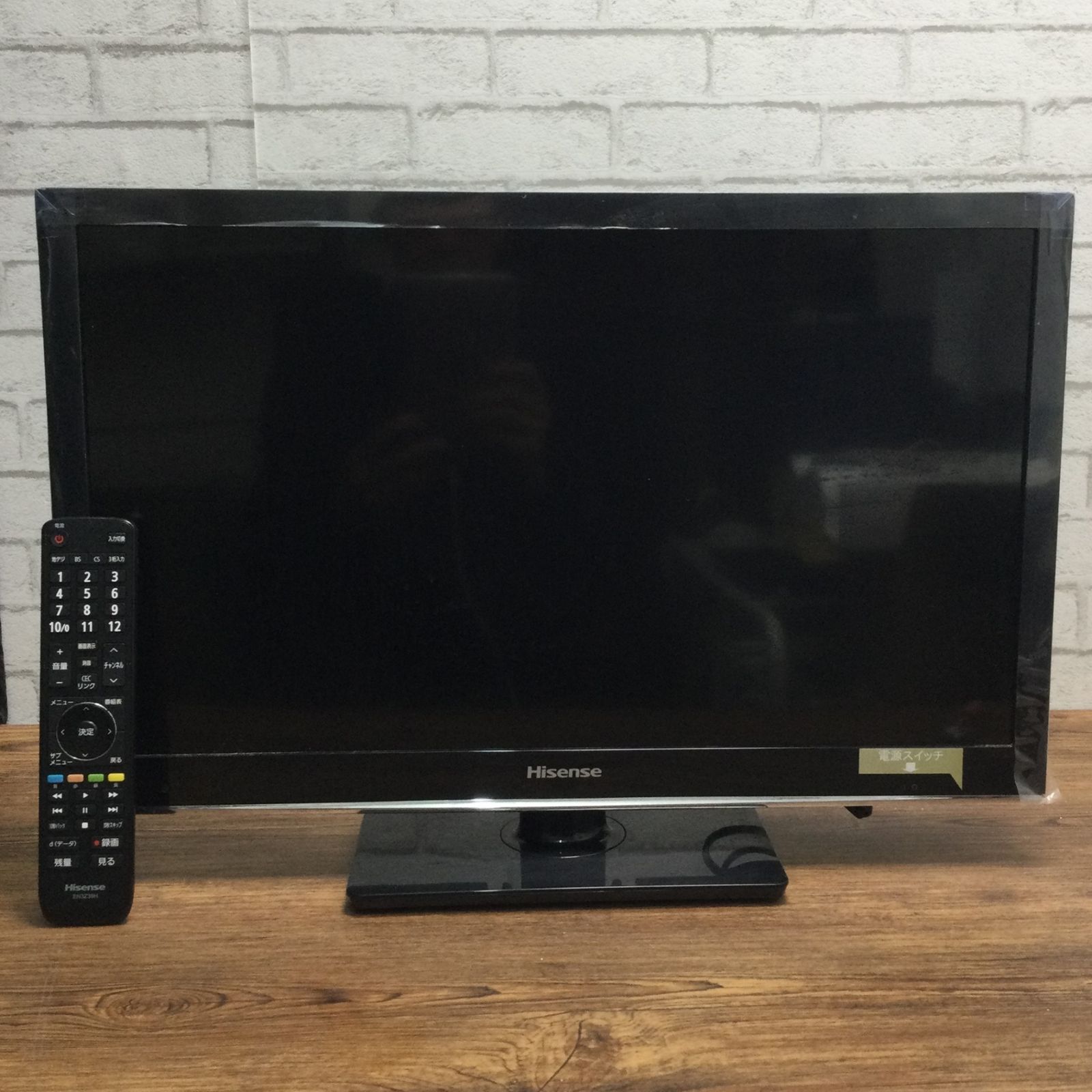 2159 【初期化済】Hisenseハイセンス HJ24K3121 ハイビジョンLED液晶テレビ 24型 映像機器 AV機器 家電 リモコン+カード付  - メルカリ