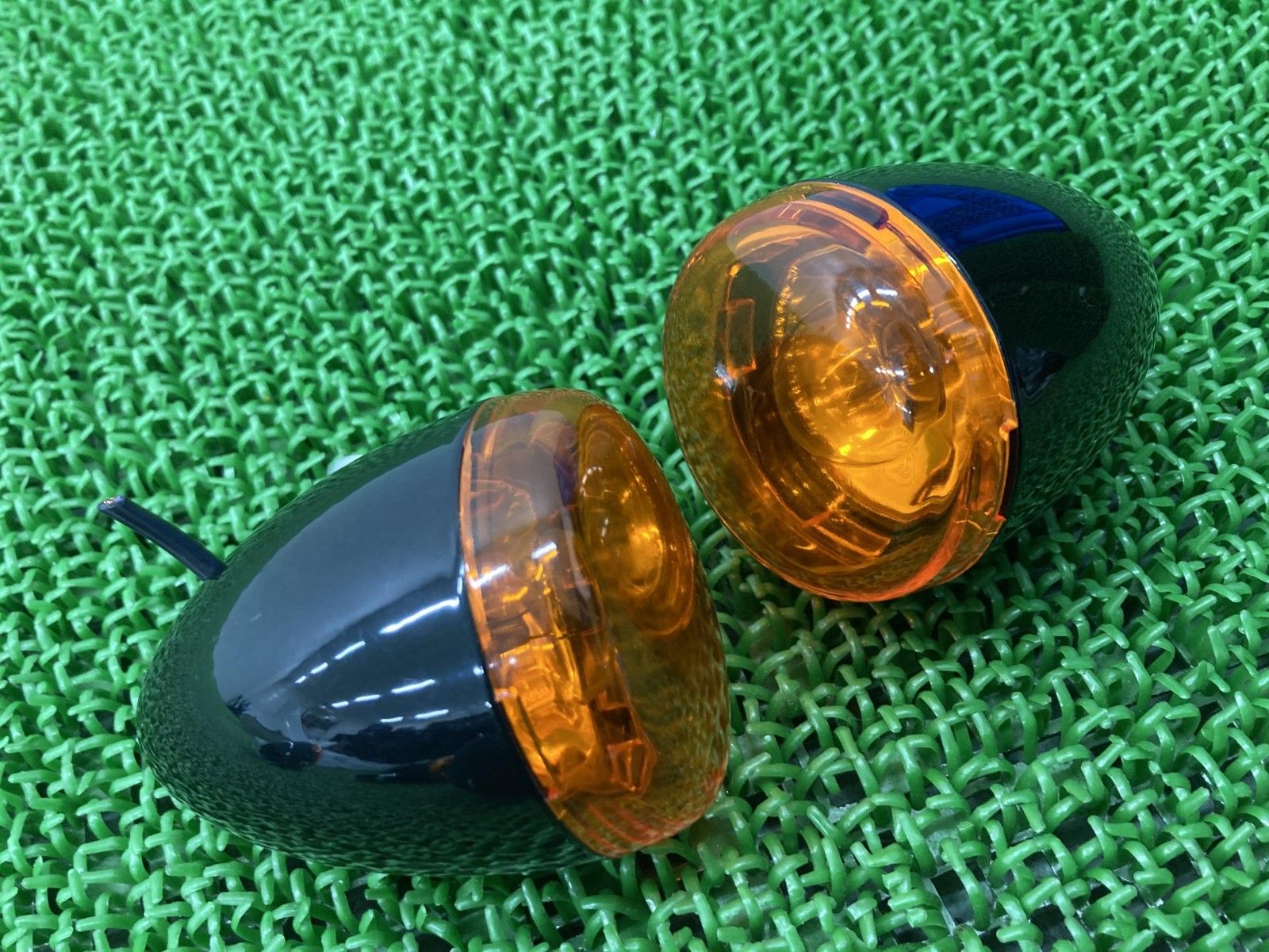 FXBB1750 フロントウインカー 左右 ハーレー 純正 バイク 部品 LED ソフテイルストリートボブ 修復素材に 品薄 希少品 【中古】 8 FXBB1750 フロントウインカー 左右 ハーレー 純正 バイク 部品 LED