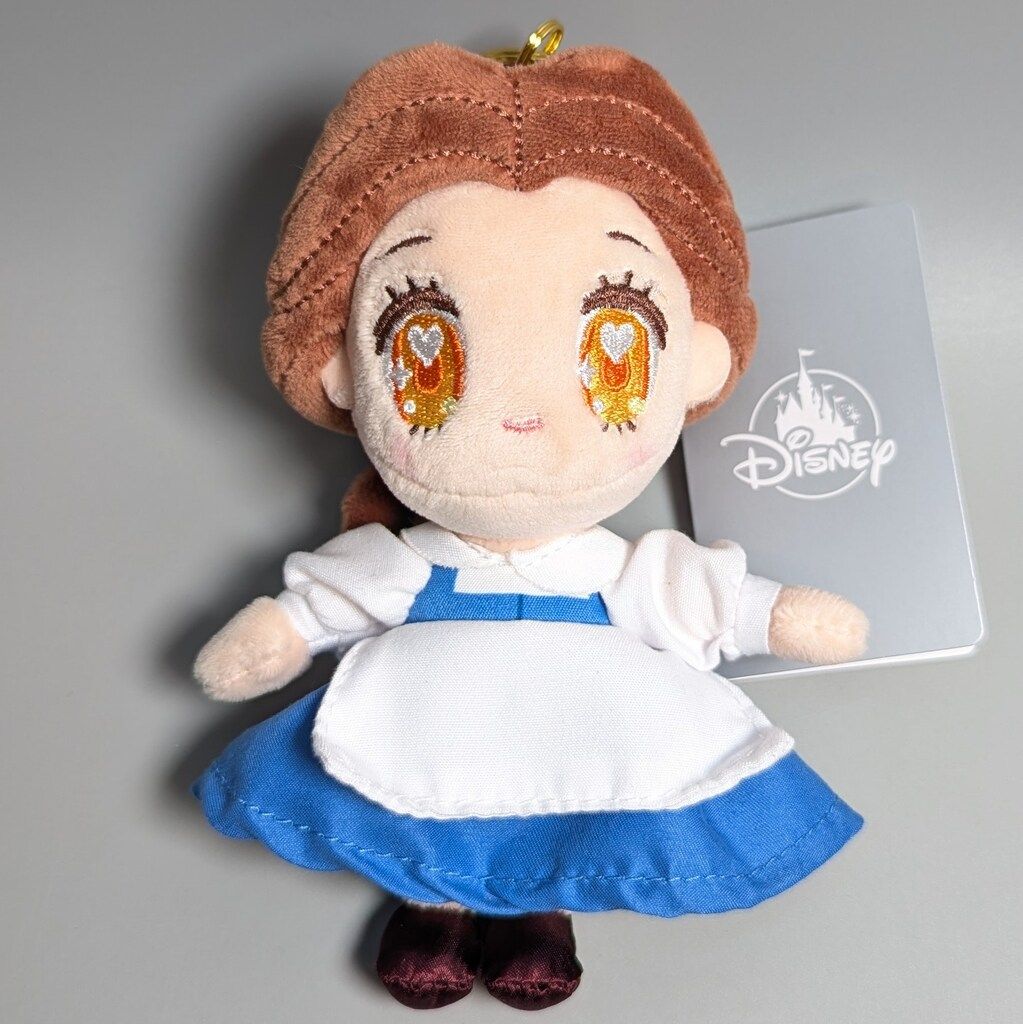 ディズニーストア プラッシュキーチェーン TINY PRINCESS ベル Ver.2 
