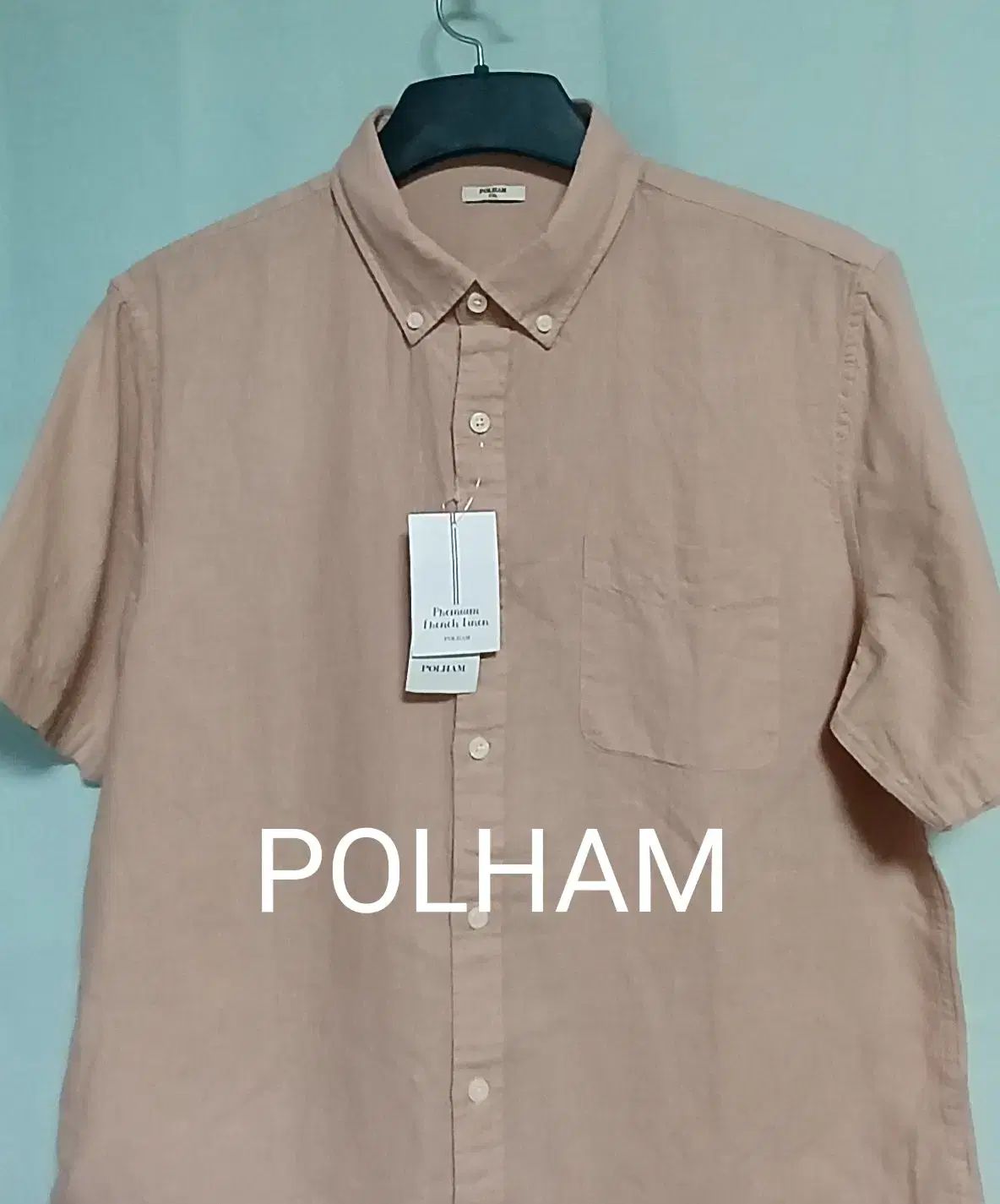 POLHAM ヘム*コットン 夏 半袖シャツ 110 サイズ