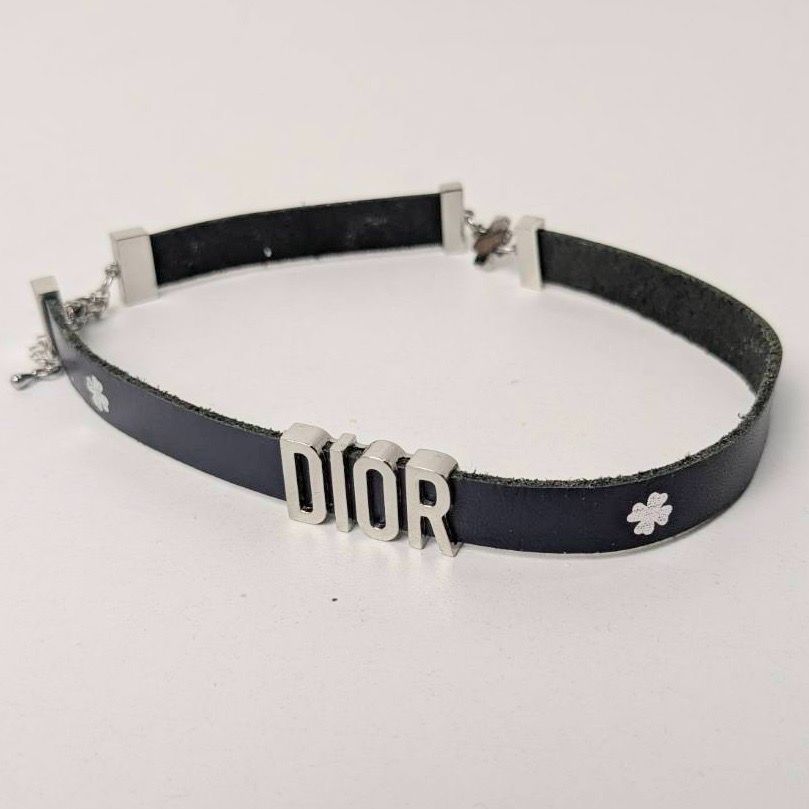DIORノベルティブレスレット チョーカー ブラック【新品、未使用】 DIORノベルティブレスレット チョーカー ブラック - メルカリ
