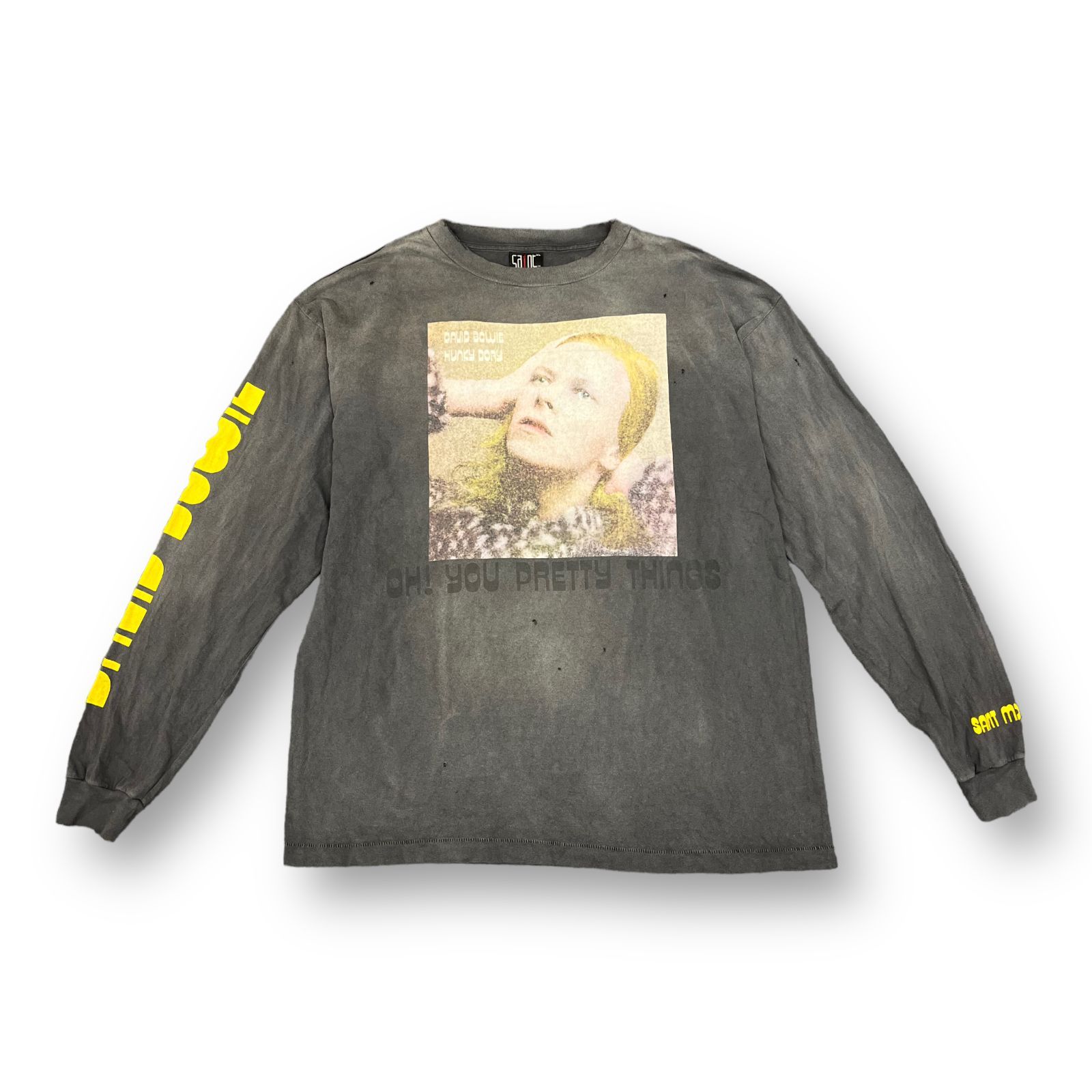 【Saint Mxxxxxx】国内完売★希少 David Bowie ロンT SAINT Mxxxxxxより「David Bowie」をフィーチャーしたスペシャル