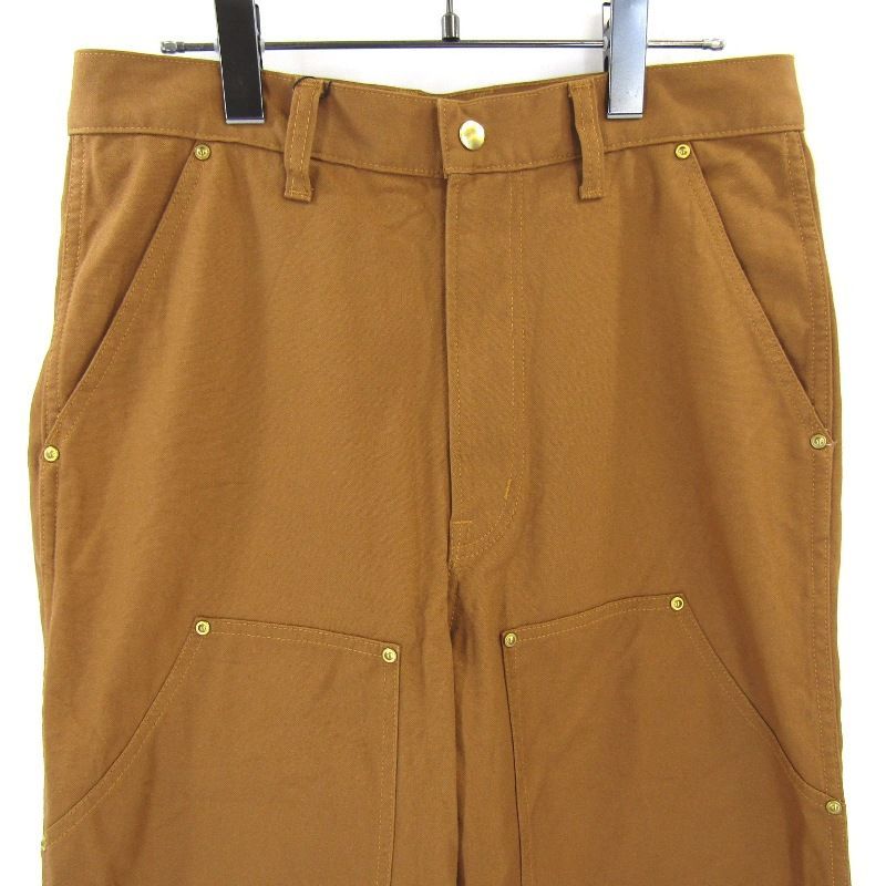  UN アンユーズド Double knee duck pants UW 1176-C 002 S 2 ダブルニー ダック ワークパンツ ブラウン その他 パンツ