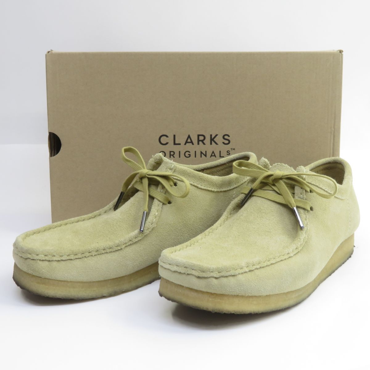 【CLARKS(クラークス)】WALLABEE/ワラビー 26155515 箱付 セール】【CLARKS】WALLABEE/ワラビー 26155515 RWK（モカシン