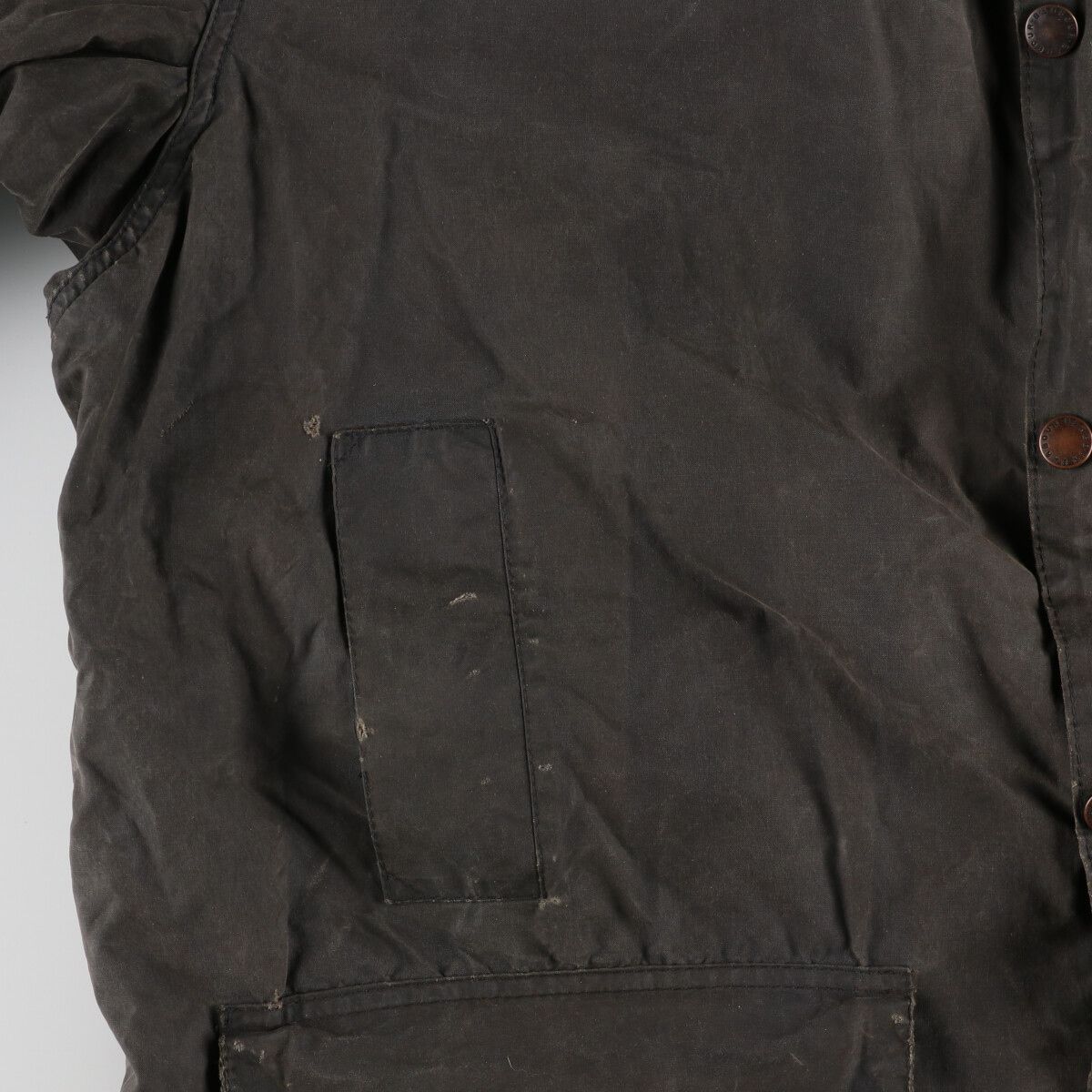 古着 90年代 バブアー Barbour BORDER ボーダー 旧3ワラント