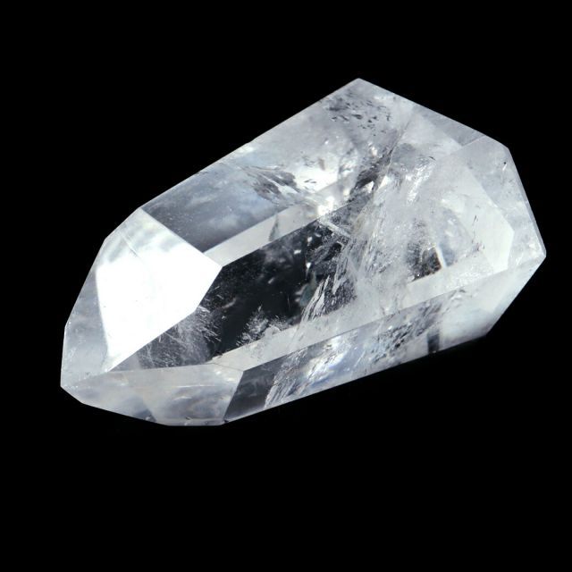 レムリアンシード 水晶 六角柱 ポイント 全面研磨 磨き 153g 1点もの