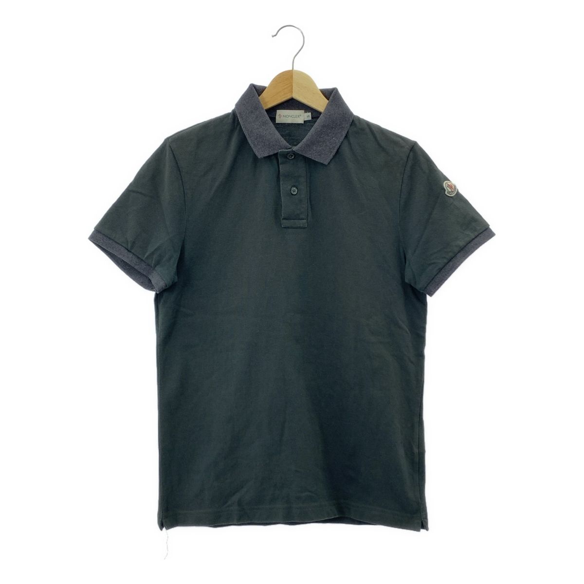 MONCLER / モンクレール | コットン ロゴ ポロシャツ | S