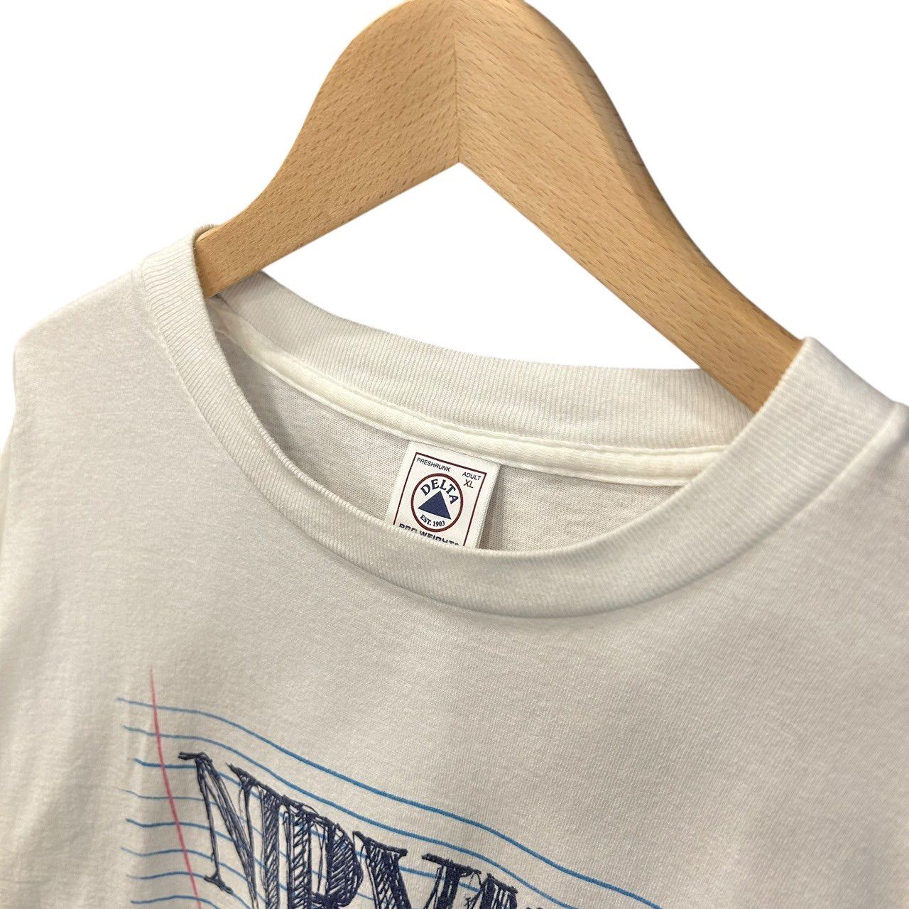 90s ビンテージ NIRVANA プリント バンド Tシャツ XL ホワイト