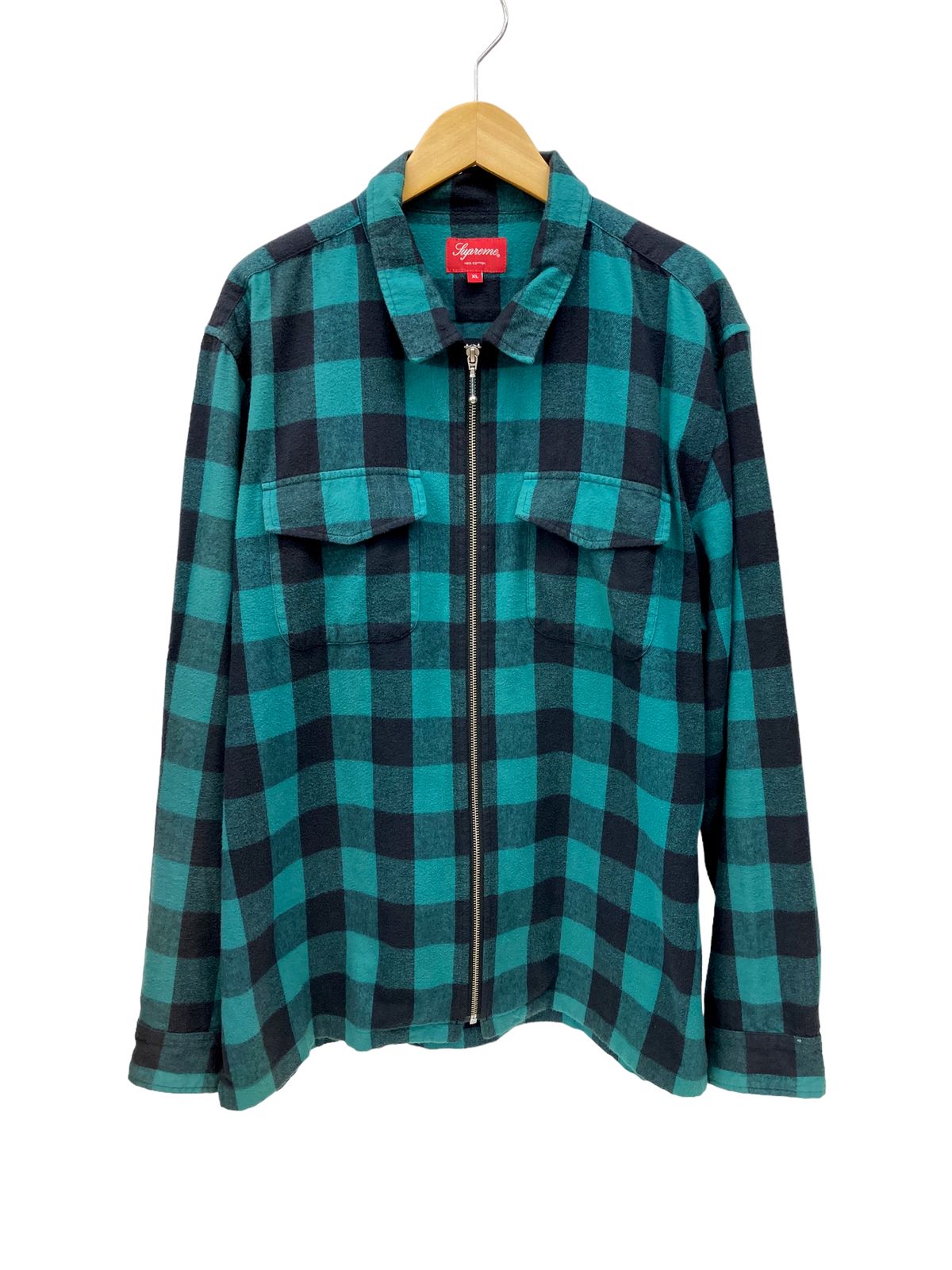 ブルゾンL 16ss Supreme Buffalo Plaid ZipUp Shirt - ブルゾン