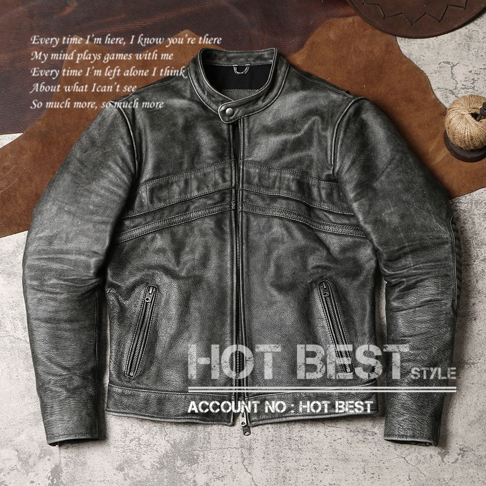 雰囲気◎ Vintage カウハイド シングルレザージャケット 楽天市場】レザージャケット 牛革 カウハイド シングルライダース 革