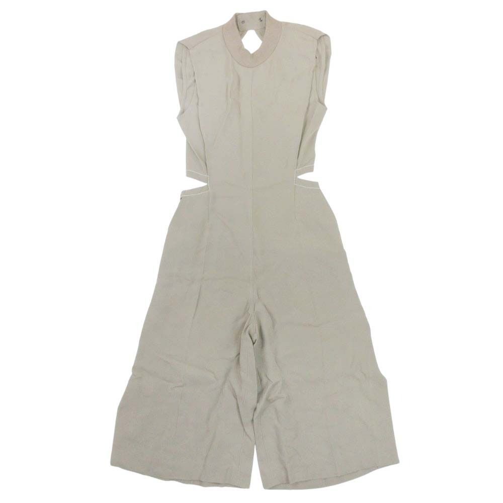 21ss PHOTOCOPIEU フォトコピュー LAILA オールインワン ジャンプスーツ コンビネゾン サロペット 36 オリーブ レディース 古着