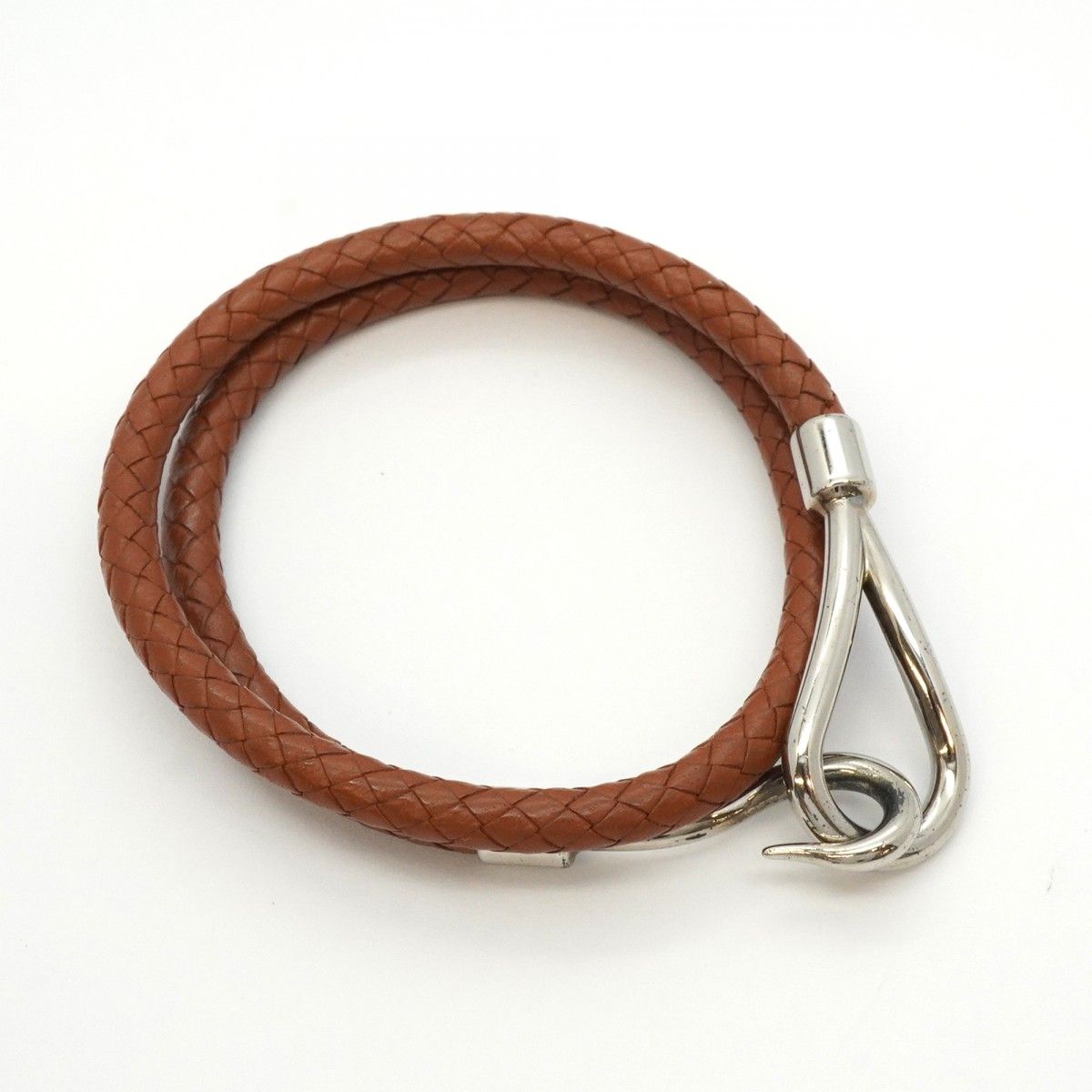 HERMES フック型レザーブレスレット HERMES エルメス レザーブレスレット ジャンボ JUMBO フック