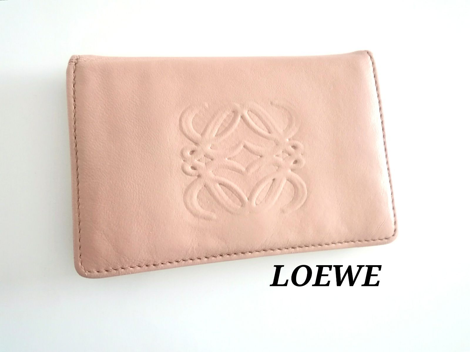 LOEWE ロエベ ナッパレザー カードケース 名刺入れ - cecati92.edu.mx